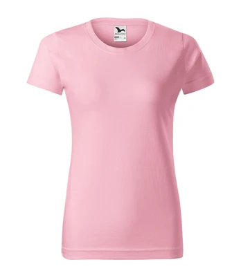 Moteriški Marškinėliai MALFINI Basic 134 Pink, 160g/m2