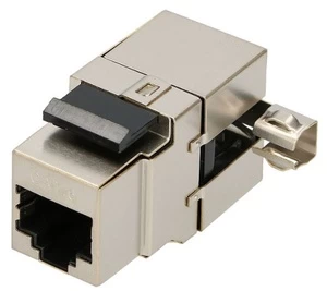 Adapteris Extralink CAT6 STP RJ45, sidabro
