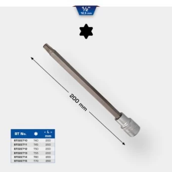 Šešiakampio lizdo komplektas KS TOOLS BT022711