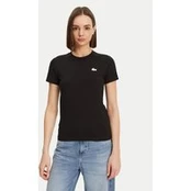 Lacoste Marškinėliai TF9246 Juoda Slim Fit