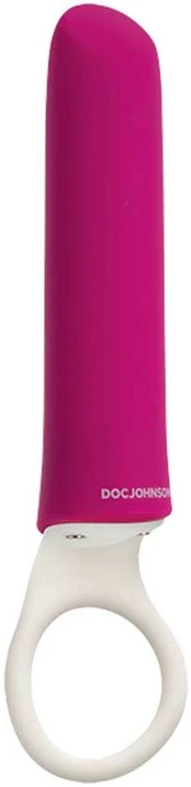 Doc Johnson iPlease Mini Vibrator - Discreet Lipstick Design, 20 Modes