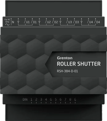 Modulis GRENTON ROLLER SHUTTER x4, DIN, TF-Bus