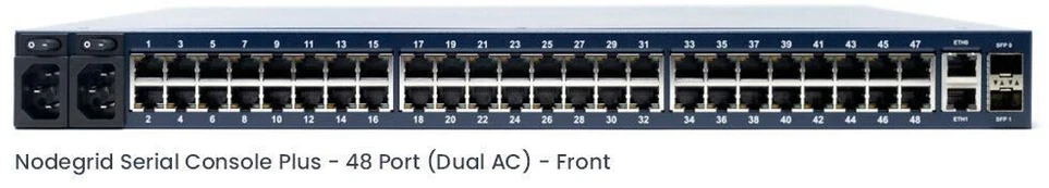 Zpe Systems Nodegrid Serial Console Plus. 48-port Cisco Rolled, Dual