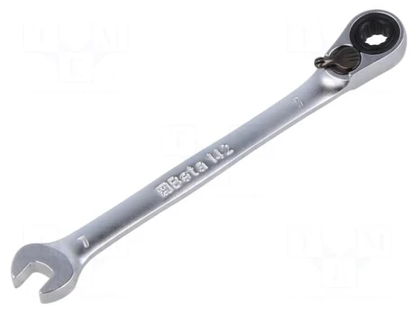 Wrench | combination spanner,with ratchet | 7mm