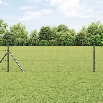 Hexagoninė tvora Pilka 1.6x10 m Plienas