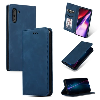 Dėklas Business Style Xiaomi Redmi Note 11 4G / Note 11S tamsiai mėlynas