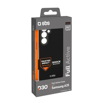 SBS dėklas Samsung Galaxy A35 - Juodas