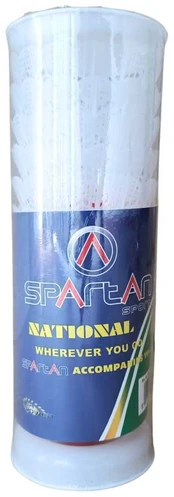 Badminton Shuttlecocks Nylon Baltas Patvarus Solid SPARTAN Rinkinys 10 vnt