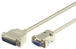 MicroConnect Microconnect IBM029-2 kabelis równoległy Pilka 1,8 m DB25 DB9