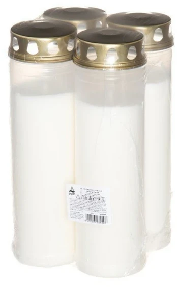 Žvakės 4vnt Polar 168h 323549