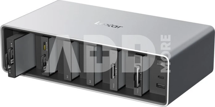Lexar Professional Workflow with Thunderbolt4 uplink, 6 Module bay