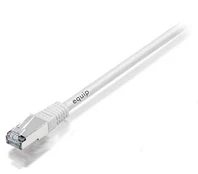 Equip Patchkabel Cat6 S/FTP 2xRJ45 5.00m baltas LSZH Polybeutel