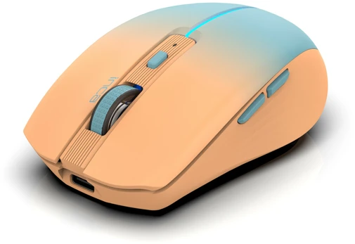 cian technology INCA Pelė IWM-511RT 1600 DPI,Wrls & BT,6D Taste, Oranžinis