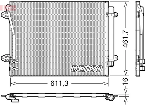 Kondensatorius, oro kondicionierius DENSO DCN32012