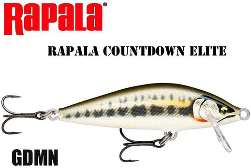 Vobleris Rapala CountDown Elite GDMN