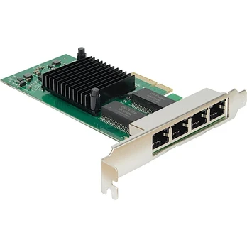 Inter-Tech Gigabit PCIe Adapteris Argus ST-7238 x4 i350Chips. retail