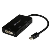 STARTEC mDP į VGA DVI HDMI adapterį kaina