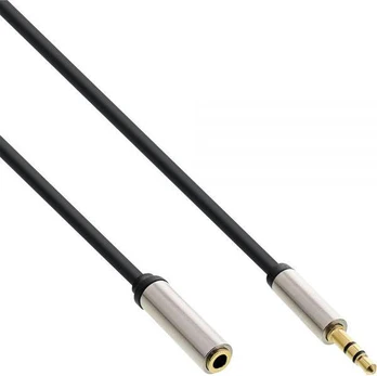 Kabelis InLine Jack 3.5mm - Jack 3.5mm 10m sidabrinė (99230)