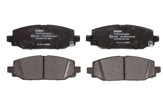DELPHI LP3703 Brake pad set