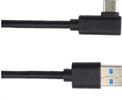 Kabelis USB PremiumCord USB-A - USB-C 2 m Juodas (ku31cz2bk)