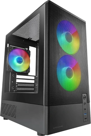 TACENS MARS MC-ONYX 3xARGB mATX- obudowa/cases