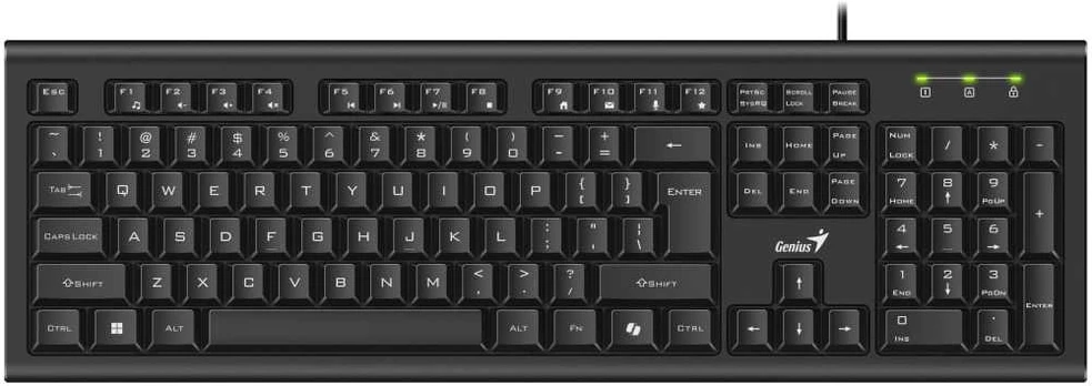 Klaviatūra Genius KB-113, CZ/SK