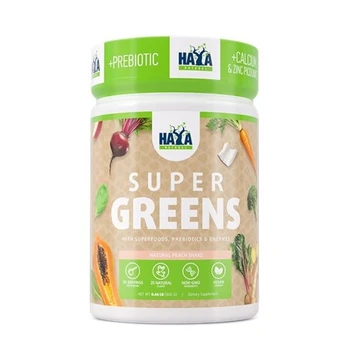 Haya Labs Super Greens 300 g. - Cherry Limeade Punch skonis