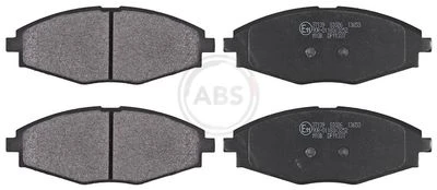 Stabdžių trinkelių rinkinys, diskinis stabdys A.B.S. 37139