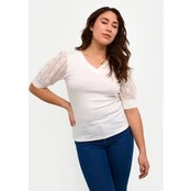 Kaffe Palaidinė Melana 10508459 Balta Slim Fit