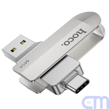 Dėklas HOCO pendrive Wide UD10 USB + Typ C 64GB USB3.0