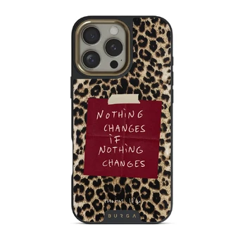 Nothing Changes - iPhone 16 Pro Case, Elite Dark (MagSafe) / Gold