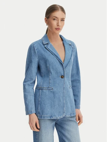 Marella Švarkas Teca 2615041021 Mėlyna Regular Fit