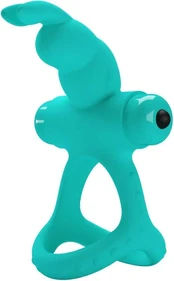 PRETTY LOVE - FIGGY GREEN RABBIT VIBRATOR RING kaina