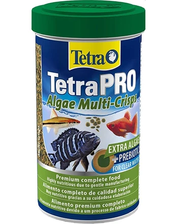 TETRA TetraPRO Algae Multi-Crisps 500 ml, dekoratyvinių žuvų pašaras