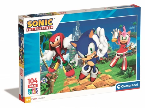 Puzzles 104 elements Maxi Sonic