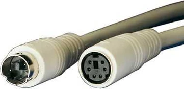 Roline PS/2 – PS/2, 10 m, pilka (11.01.5690)
