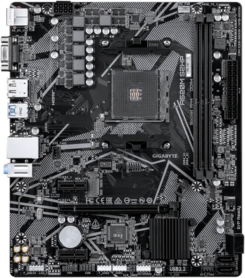 pagrindinė plokštė Gigabyte A520M S2HP AMD A520 Socket AM4 micro ATX