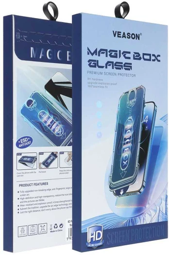 6D Pro Veason Easy-Install Glass - for Iphone 15 Pro juodas