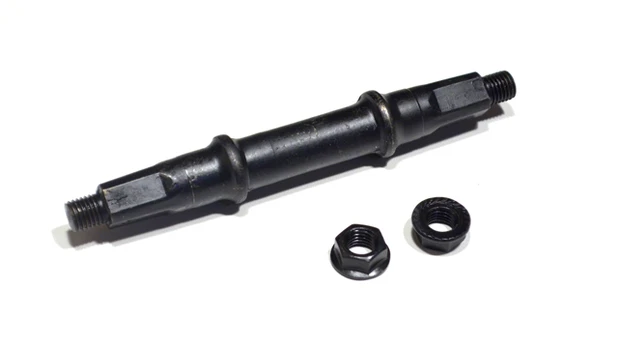 Miniklio veleno ašis 126 mm su veržle