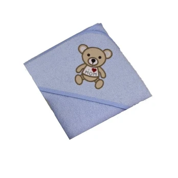 Rankšluostis kūdikiui su gobtuvu BEAR