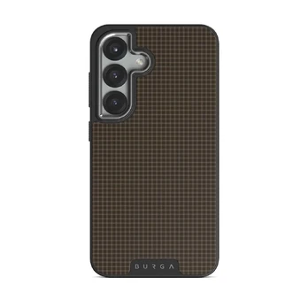 Biscuit - Samsung Galaxy S25 Plus Case, Elite Dark (Magnetic) / Silver