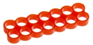 Kabelių dėtuvė E22 Stealth Cable Comb 14, raudona