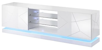 TV spintelė QIU 200 balta kaina