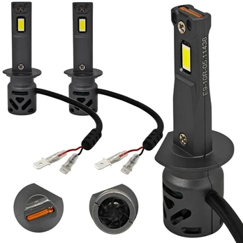 LED lemputės H1 9V-30V CANBUS CSP 8000lm 2 vnt.