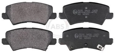 Stabdžių trinkelių rinkinys, diskinis stabdys A.B.S. 35228