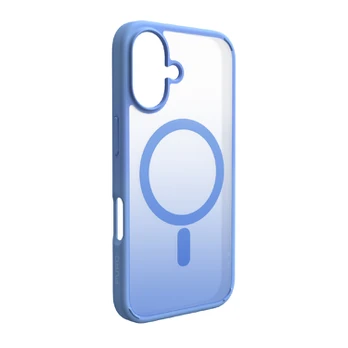 Dėklas Puro Gradient TPU Case Compatible with MagSafe for iPhone 17 - Mėlyna