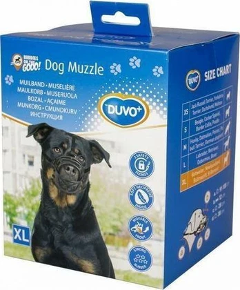 Duvo+ DUVO + KAGANIC DOG MUZZLE RUBER "XL"