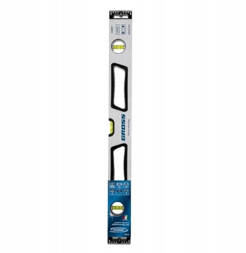 Sustiprintas aliumininis gulsčiukas, 3 libelės, 60 cm - Gross