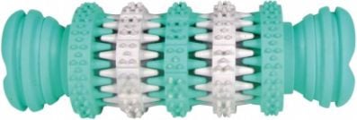 Žaislas šuniui Trixie Denta Fun 32943, 11 cm, baltas/žalias