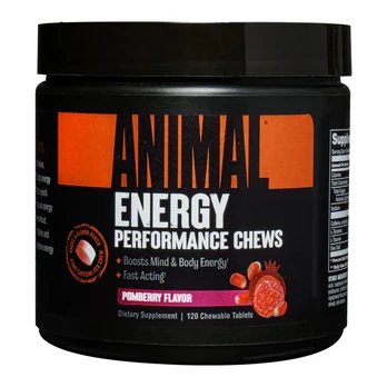 Universal Animal Energy Performance Chews 120 tabl. - Mango skonis